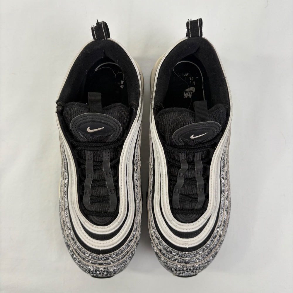 Nike Air Max 97 Cocoa Snake Black White Women's Running Shoes CT1549-001 Size 5 - Picture 5 of 12